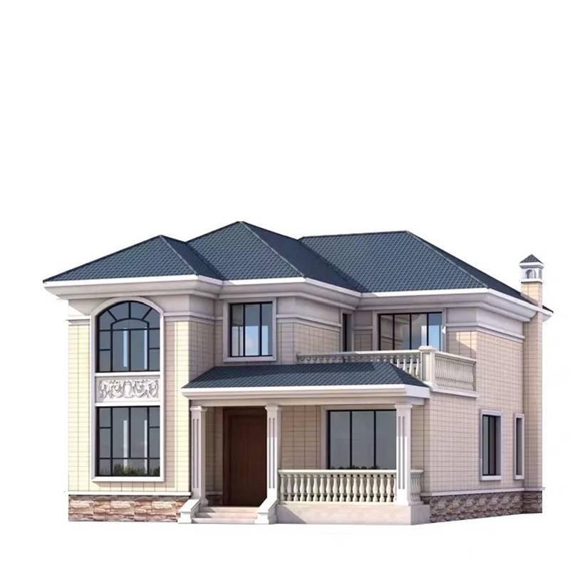 石家莊藁城 裝配式鋼結構自保溫節能別墅，引領農村住房新潮流